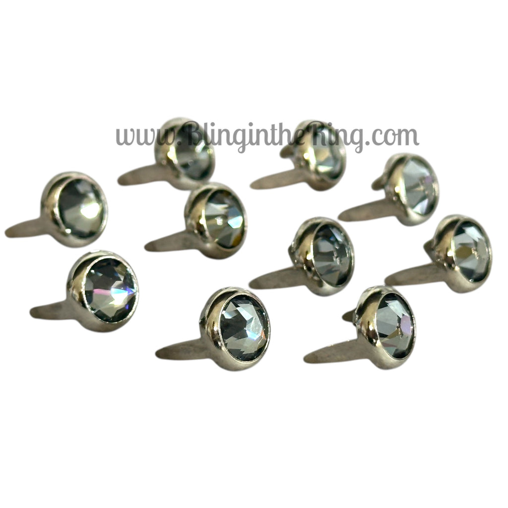 SS34 Preset Crystal – Silver Night (7mm) - Bling in the Ring