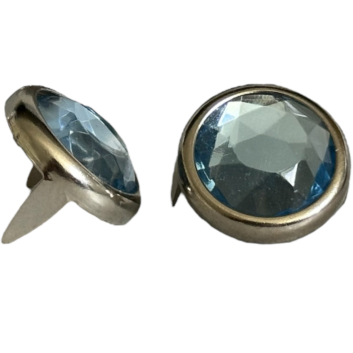 Light Blue Mounted Rhinestone Size 15mm – Bling in the Ring