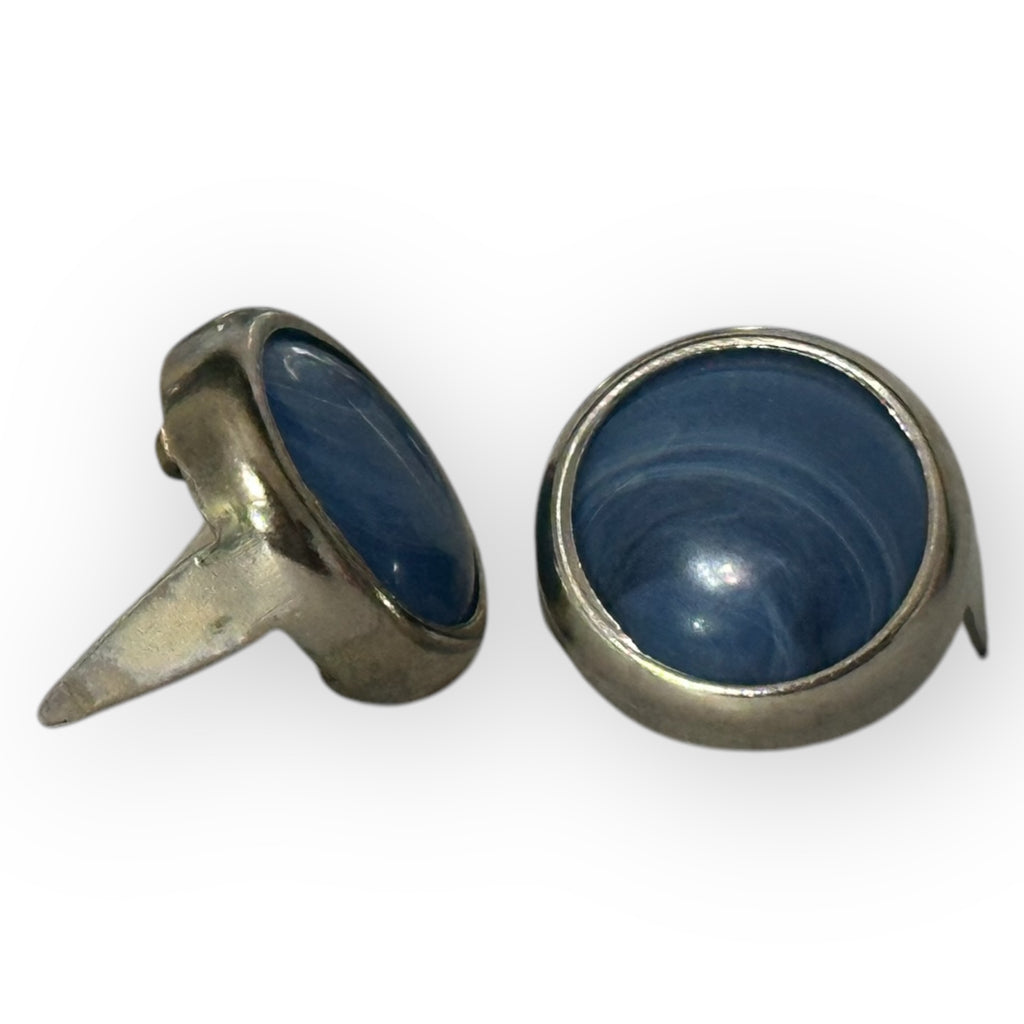Denim Mounted Variegated Gems 11mm - Bling in the Ring