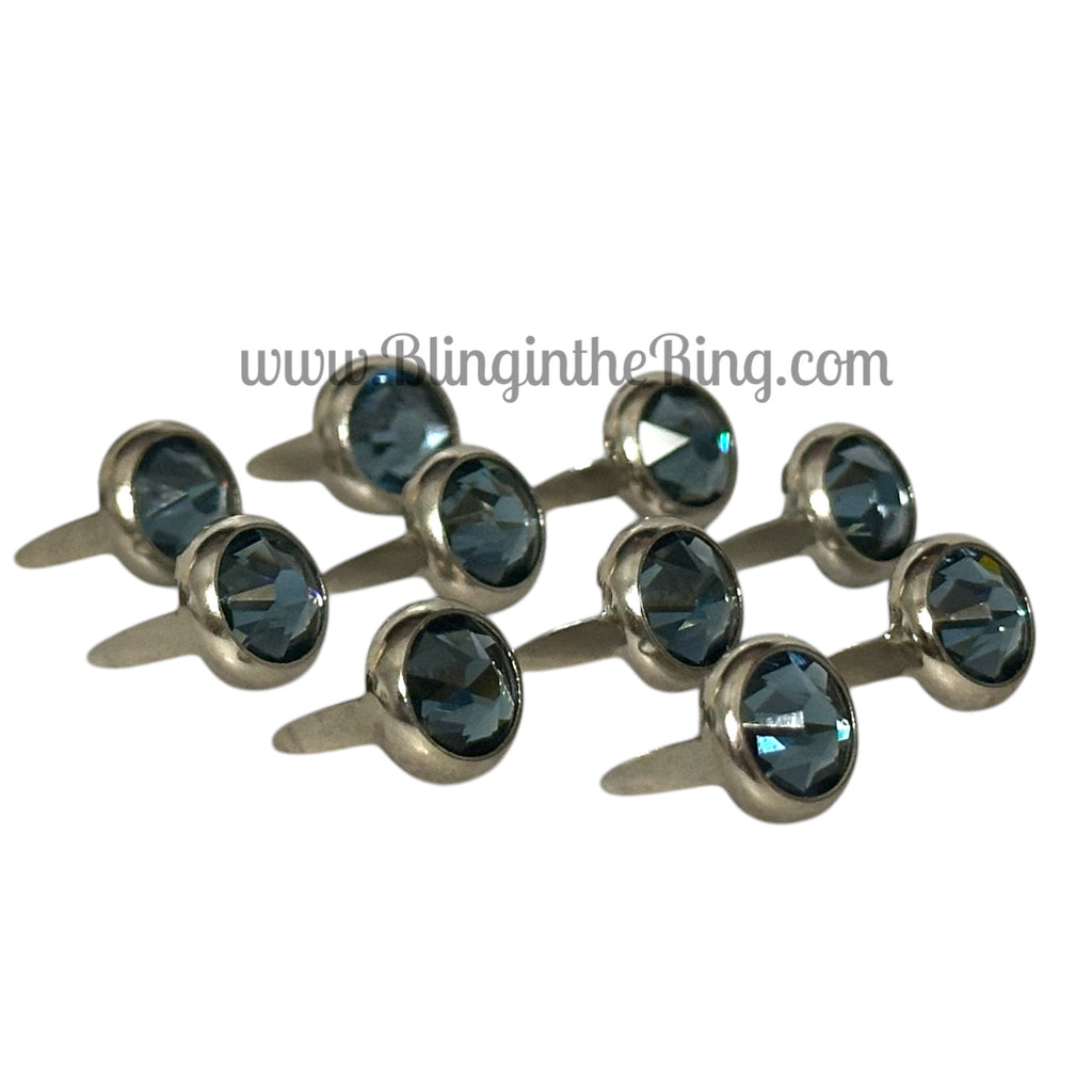 World Famous “Bling in the Ring” Crystals 34SS Blue Denim - Bling in the Ring