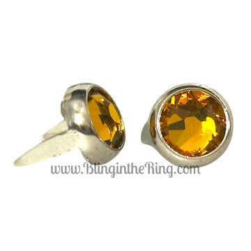 World Famous “Bling in the Ring” Crystals 34SS Topaz - Bling in the Ring