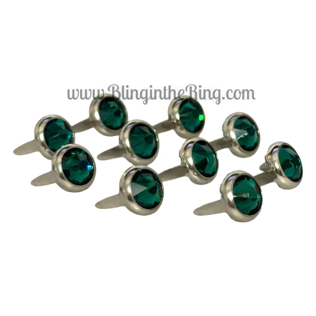 World Famous “Bling in the Ring” Crystals 34SS Emerald - Bling in the Ring