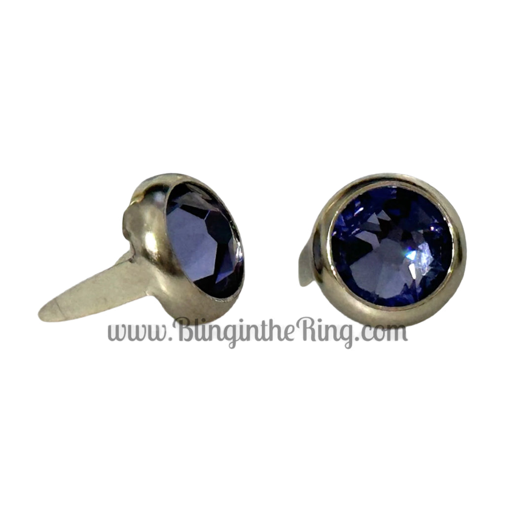 World Famous “Bling in the Ring” Crystals 34SS Tanzanite - Bling in the Ring