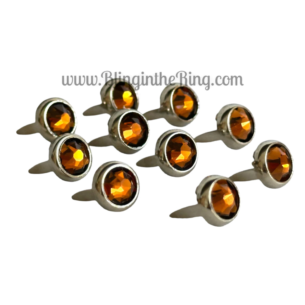 World Famous “Bling in the Ring” Crystals 34SS Smoked Topaz - Bling in the Ring