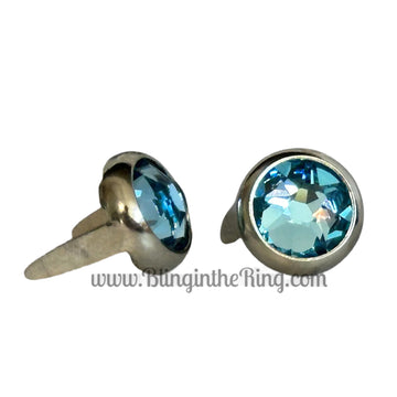 World Famous “Bling in the Ring” Crystals 34SS Aquamarine - Bling in the Ring