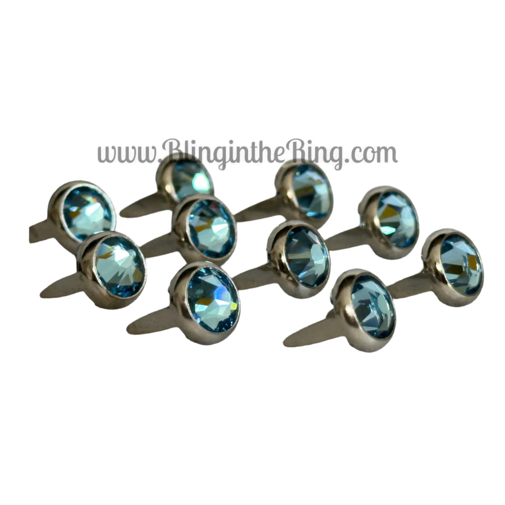 World Famous “Bling in the Ring” Crystals 34SS Aquamarine - Bling in the Ring