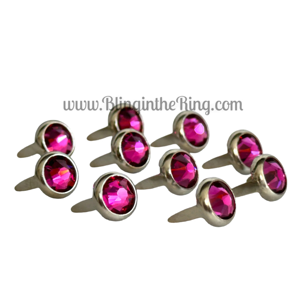 World Famous “Bling in the Ring” Crystals 34SS Fucshia - Bling in the Ring