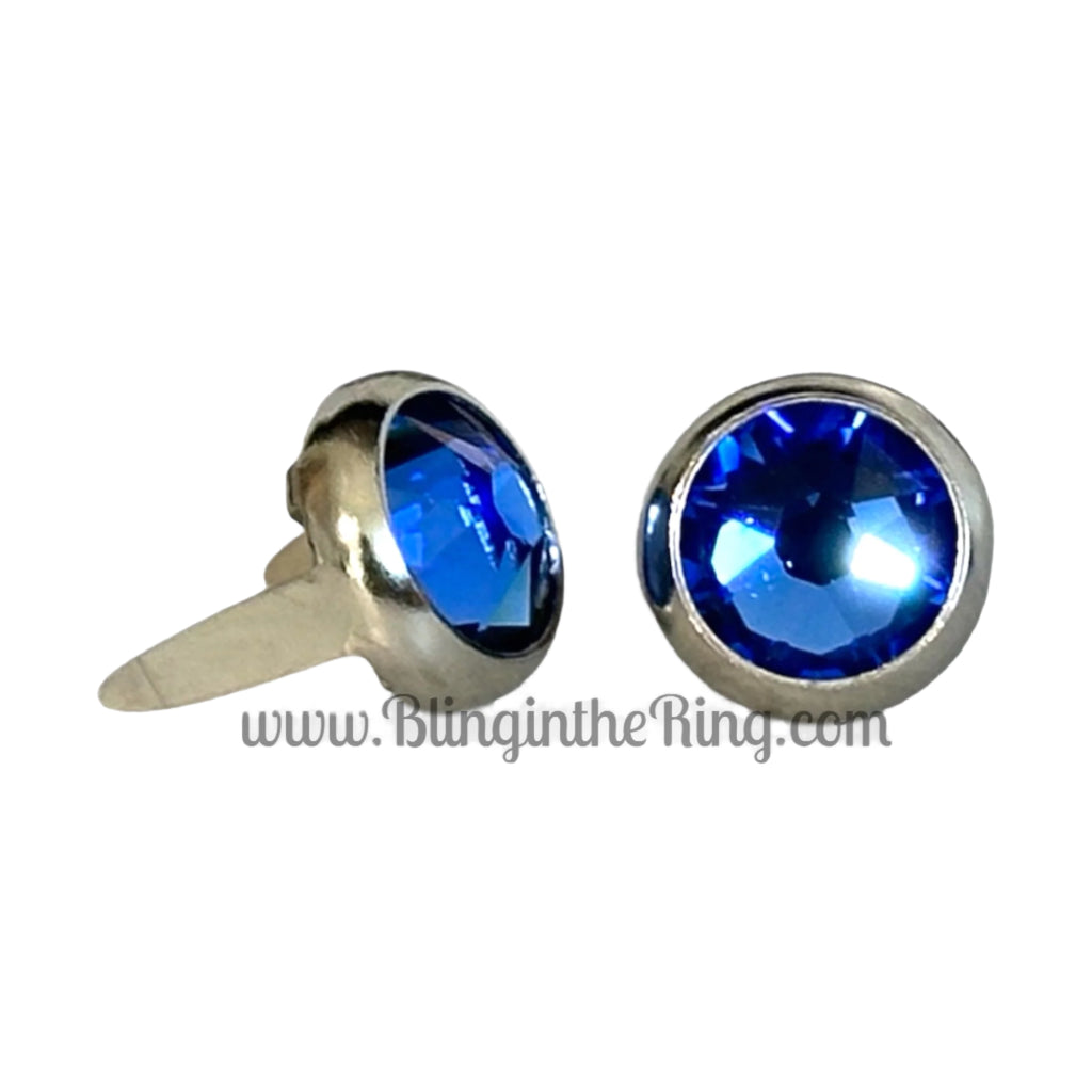 World Famous “Bling in the Ring” Crystals 34SS Sapphire - Bling in the Ring