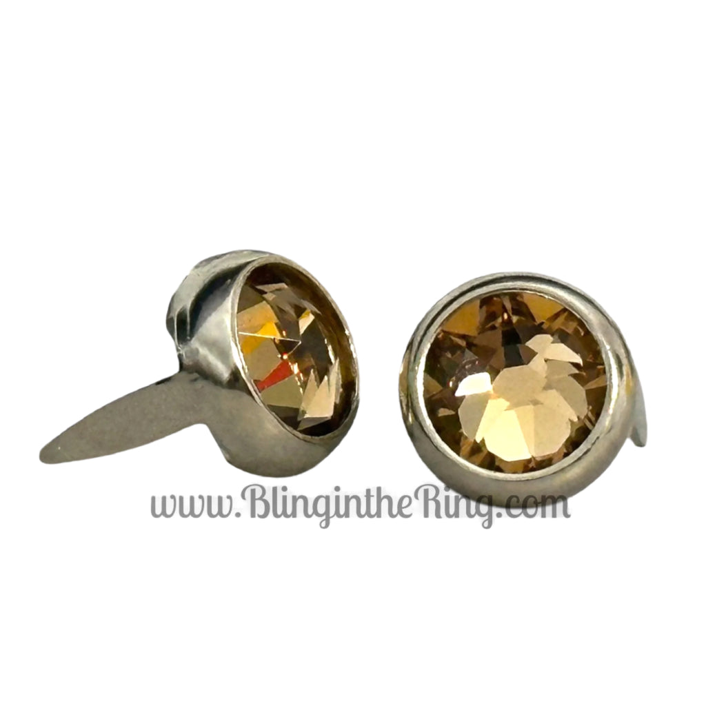 World Famous “Bling in the Ring” Crystals 34SS Light Colorado Topaz - Bling in the Ring