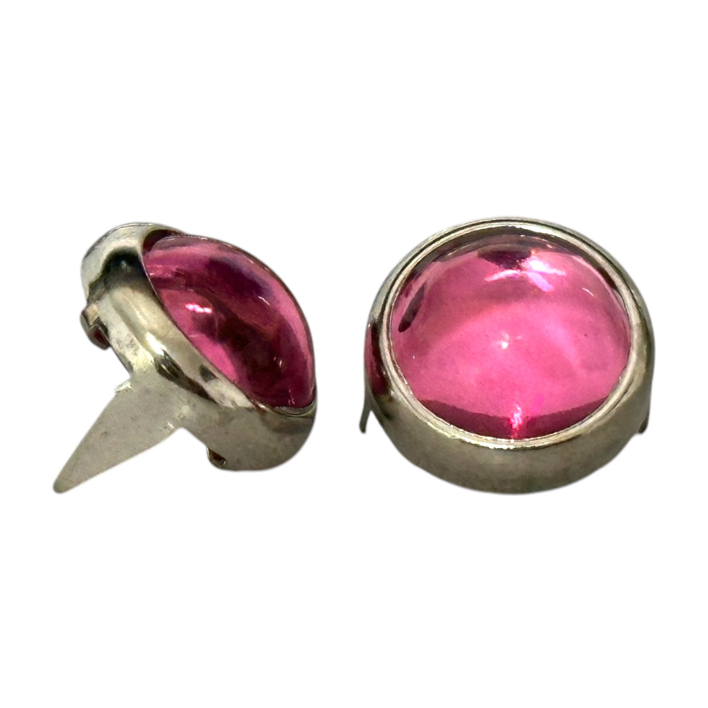 Pink Mounted Cabochons 11mm - Bling in the Ring