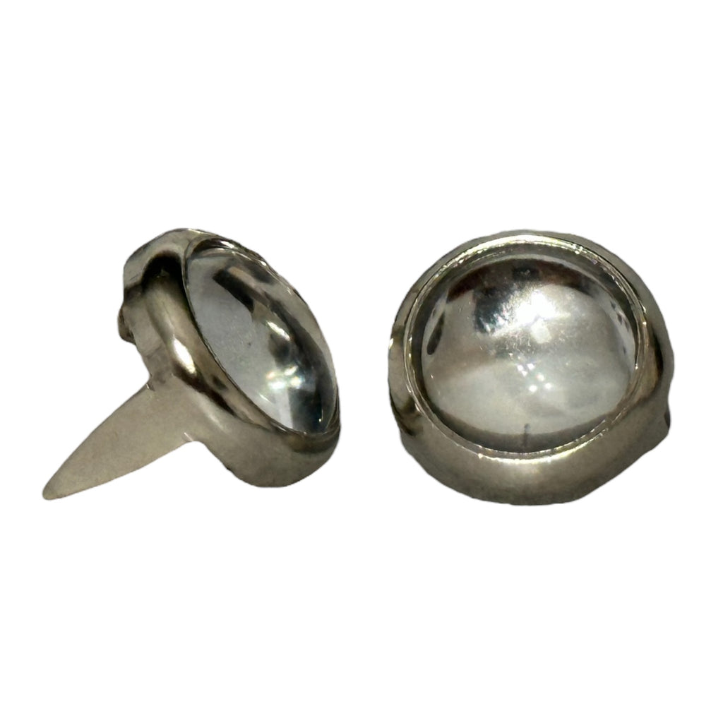 Clear Mounted Cabochons 11mm - Bling in the Ring