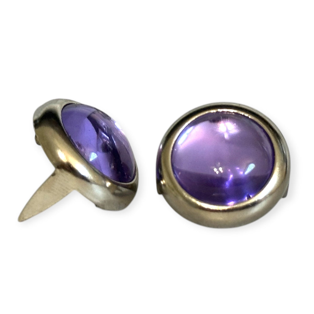 Light Purple Mounted Cabochon 13mm - Bling in the Ring