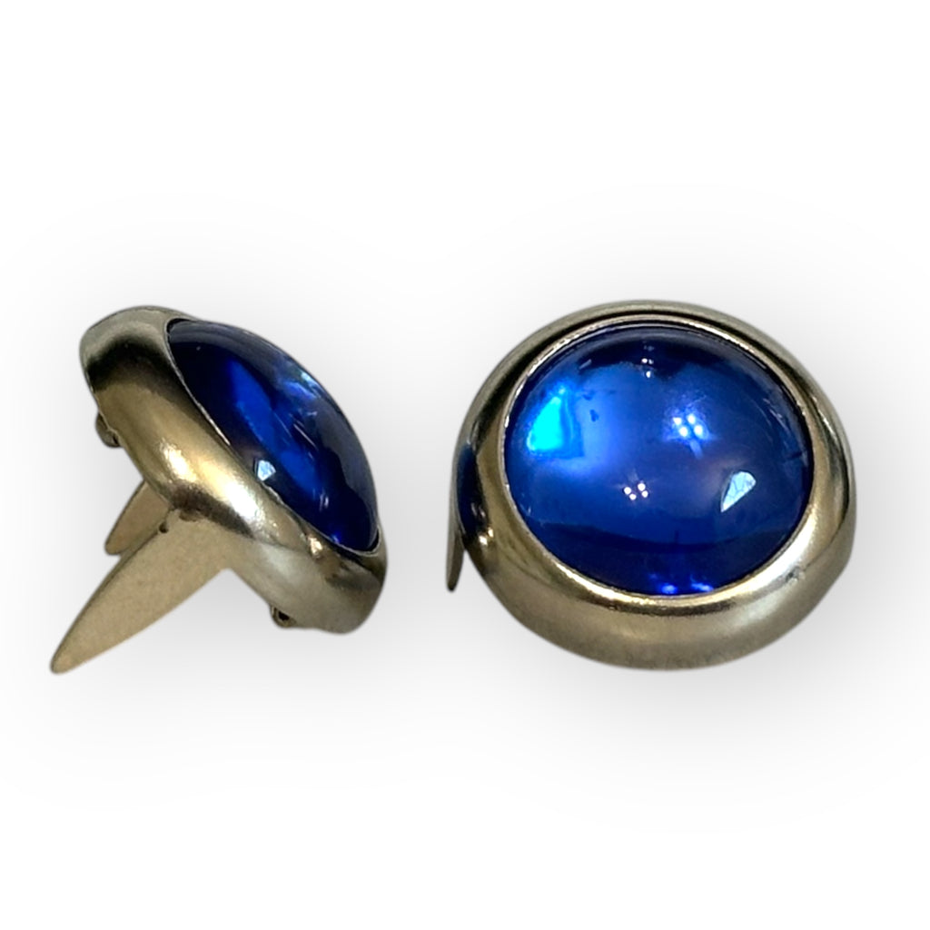 Blue Mounted Cabochon 13mm - Bling in the Ring