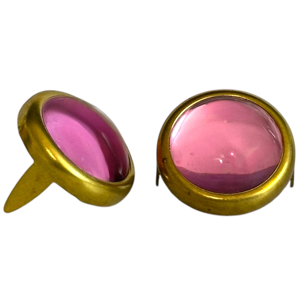 Pink Mounted Cabochon 15mm - Bling in the Ring
