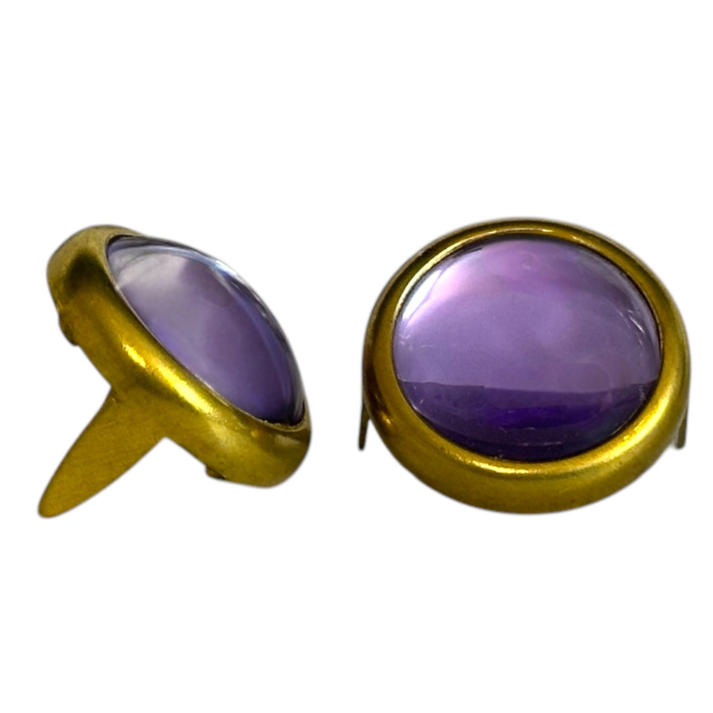 Light Purple Mounted Cabochon 15mm - Bling in the Ring