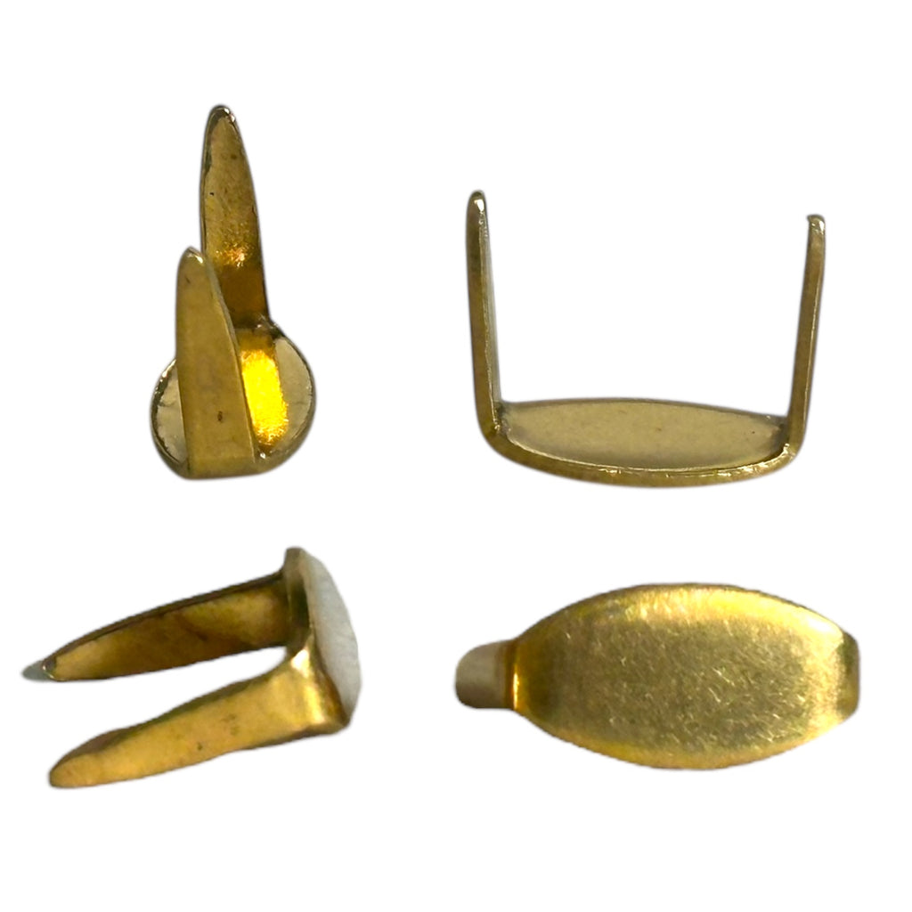 Rivet Staples for Leatherwork – Durable Metal Fasteners - Bling in the Ring