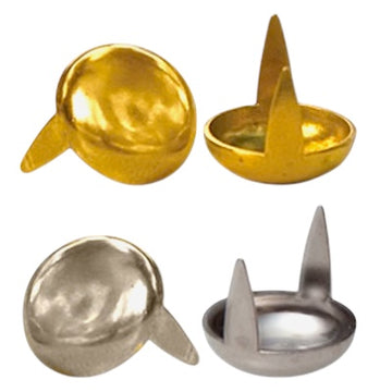 Round Head 1/2” Decorative Nailhead – Two-Prong - Bling in the Ring