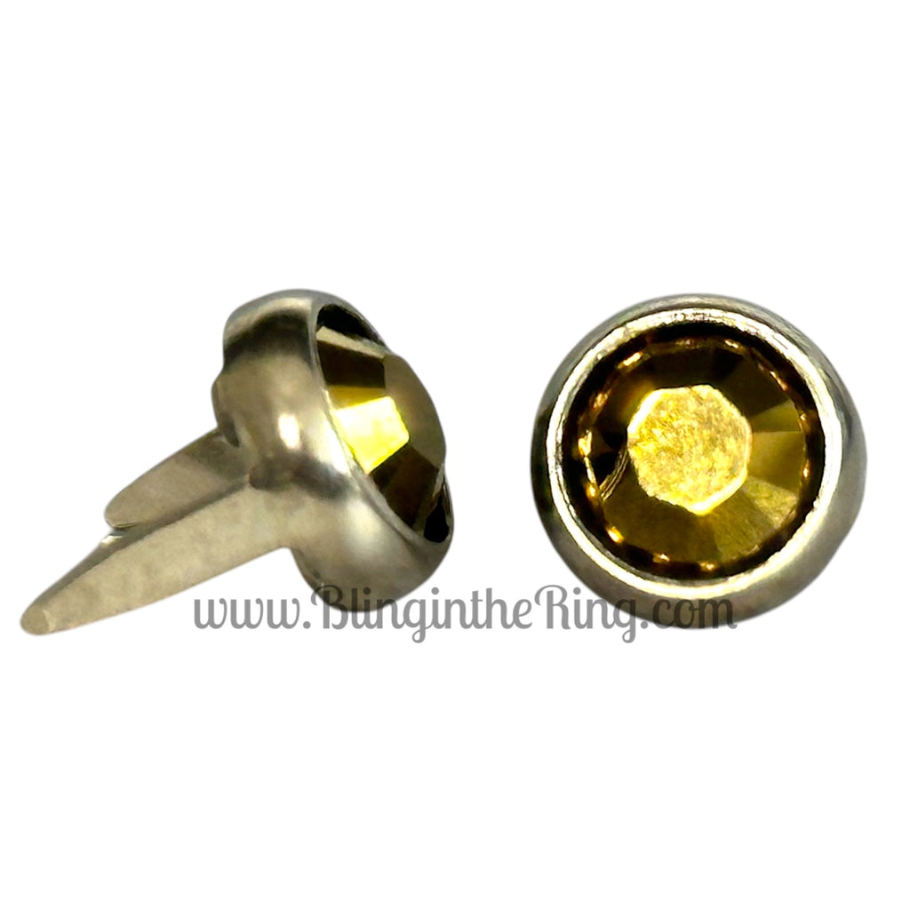 SS34 Preset Crystal – Crystal Dorado (7mm) - Bling in the Ring