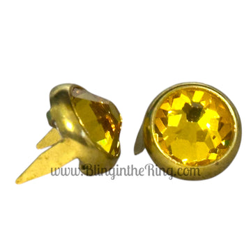 SS40 Preset Crystal – Sunflower (9mm) - Bling in the Ring