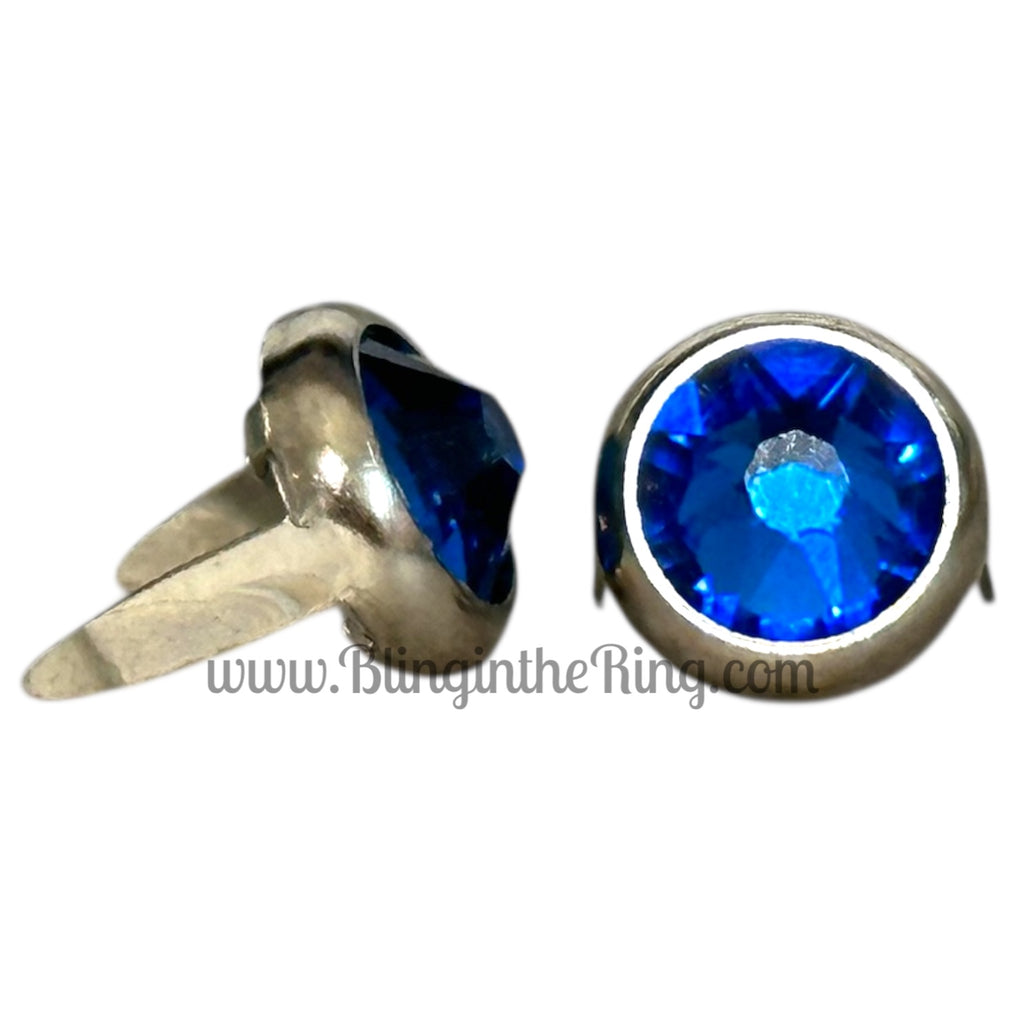SS34 Preset Crystal – Capri Blue (7mm) - Bling in the Ring