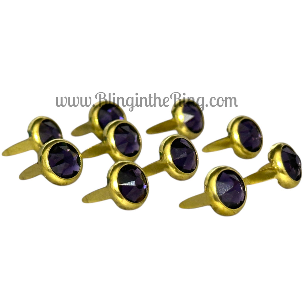 SS34 Preset Crystal – Purple Velvet (7mm) - Bling in the Ring