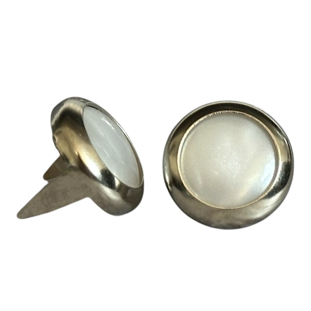 Pearl Mounted Gemocite Stone 11mm - Bling in the Ring