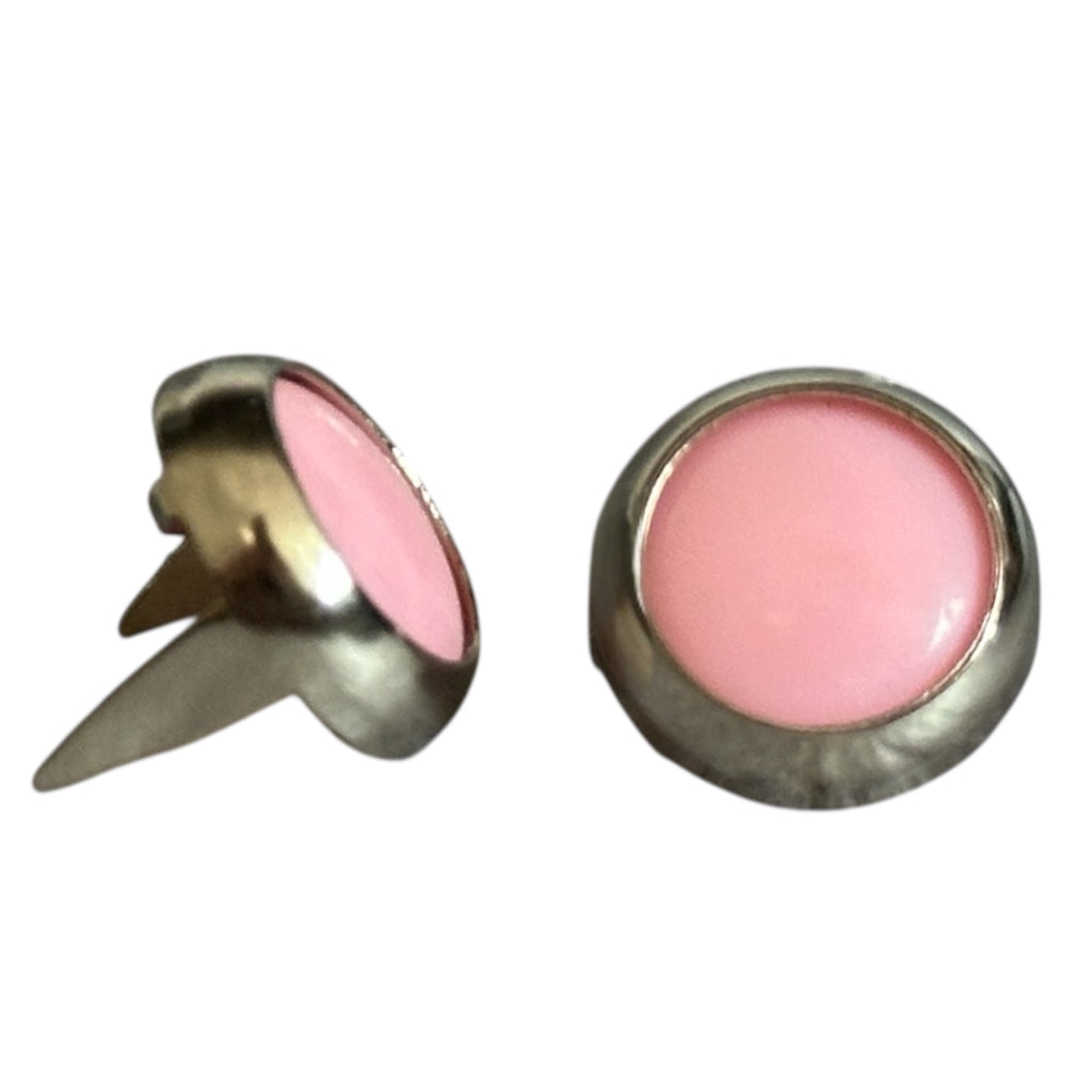 Pink Mounted Gemocite Stone 11mm - Bling in the Ring